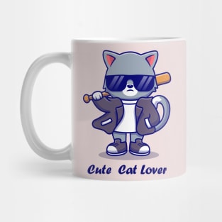 Cute cat lover Mug